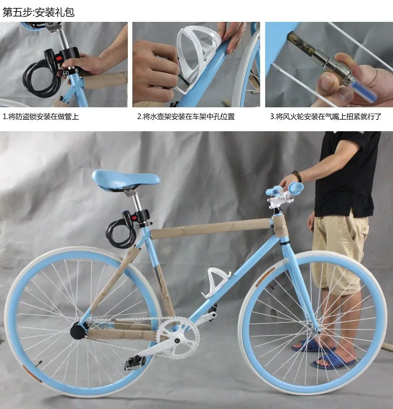 Cheap New X-Front brand Luminous High-carbon steel fixed gear Bike 700C students bicycle down road retro bicicleta 33