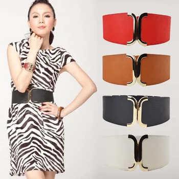 

Female Brief Wide Belt Decoration Elastic Cummerbund Strap Dress Accessories Fashion decoration elastic waistband wide belt