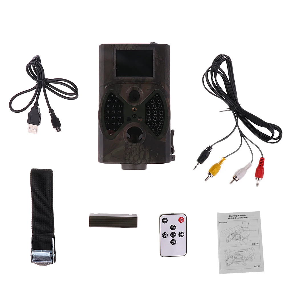 

HC-350A Trail Camera 16MP HD 1080P Infrared Nights Vision Wildlife Camera
