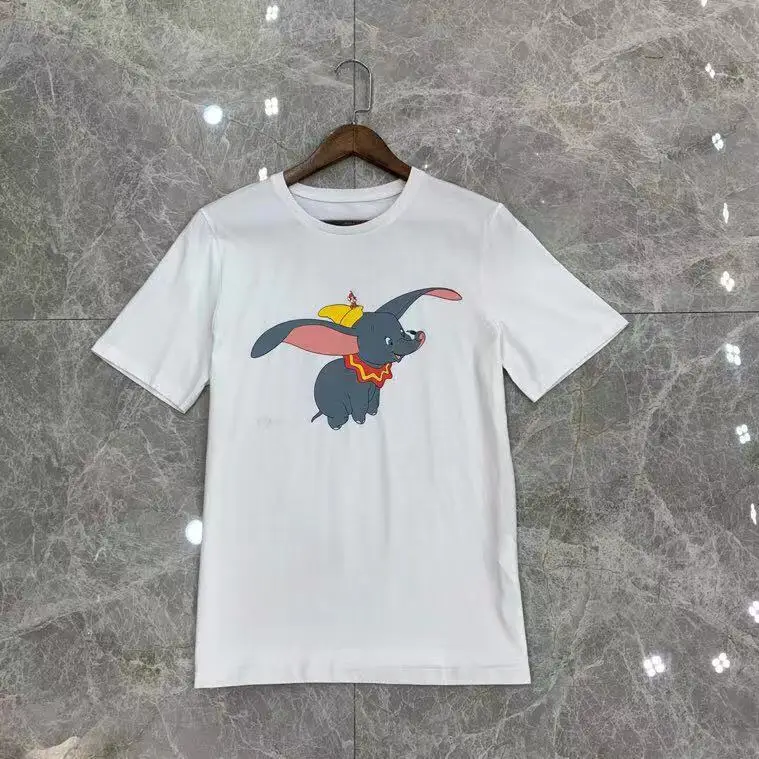 AH1184, модные женские Топы И Футболки,, Подиумные, Роскошные, известный бренд, Европейский дизайн, вечерние, стильные футболки, женская одежда - Цвет: Белый
