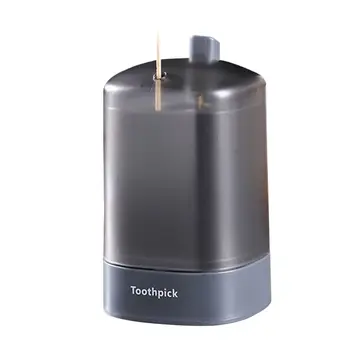 

Automatic Push-type Toothpick Holder Box Detachable Tooth Picks Storage Dispenser for Home Restaurant Kitchen