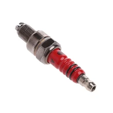 1 Pair Scooter Motorcycle Racing Spark Plug Engine 3 Electrode GY6 50cc 150cc Rep C7HA C7HSA dropshipping for car accessories 1 Pair Scooter Motorcycle Racing Spark Plug Engine 3 Electrode GY6 50cc 150cc Rep C7HA C7HSA dropshipping for car accessories