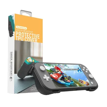 

TPU Protective Cover Housing Shell For Nintend Switch Lite Handle Grip Case Holder With Two Game Card Slots For NS Switch Lite