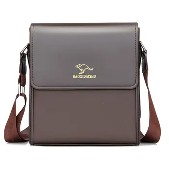 

New Luxurious Men Messenger Bag Man Business Bag Crossbody Shoulder Bags Quality Brand Bag for Male Capacity Casual HandBag