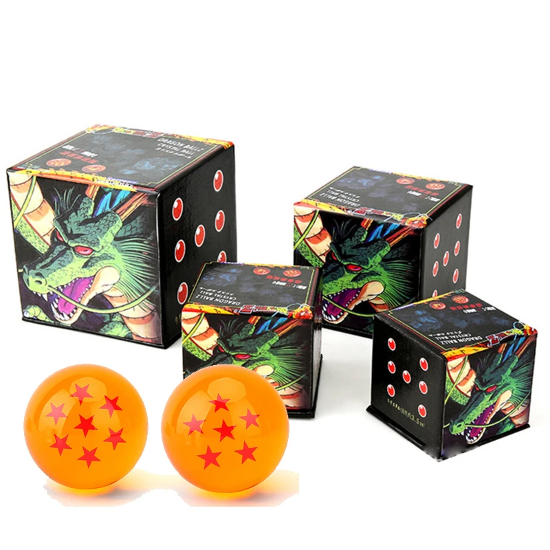 Фигурка аниме Dragon Ball Z экшн-фигурка драконий жемчуг реквизит для косплея 1 дюйм