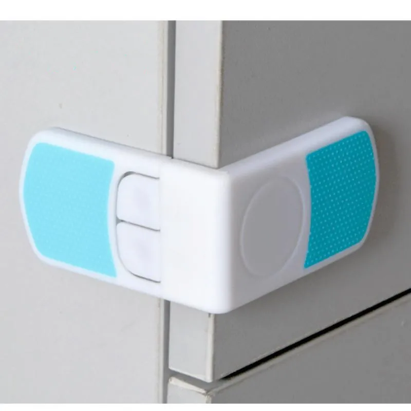 Lock Drawer Cabinet-Locks Children Protection Right-Angle
