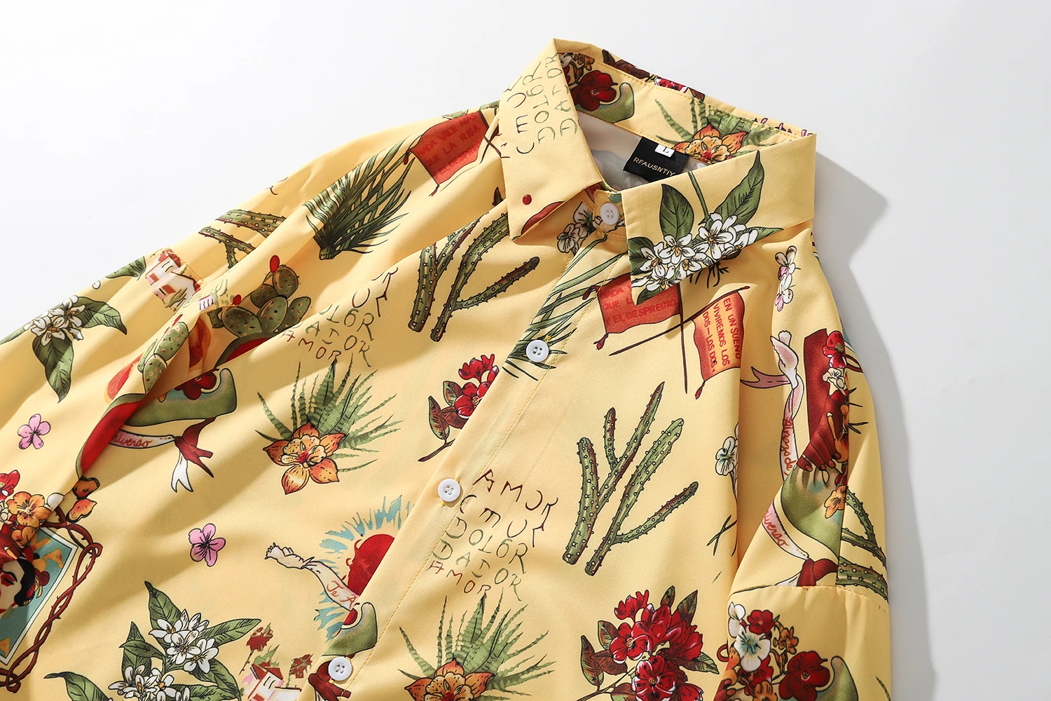 Camisa Masculina гавайская рубашка, мужская повседневная рубашка на пуговицах, топ, блузки, юбка с тропическим растением