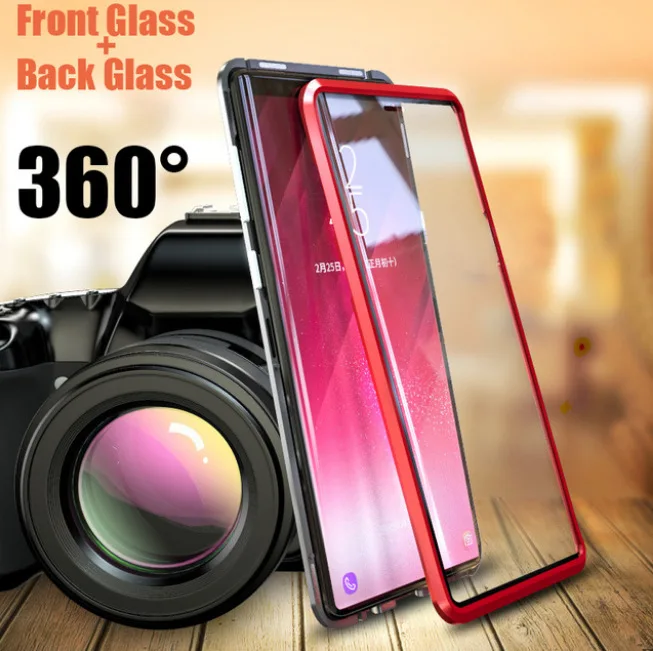

Samsung S10 plus S9 S8 Note9 Double Sided Magnetic