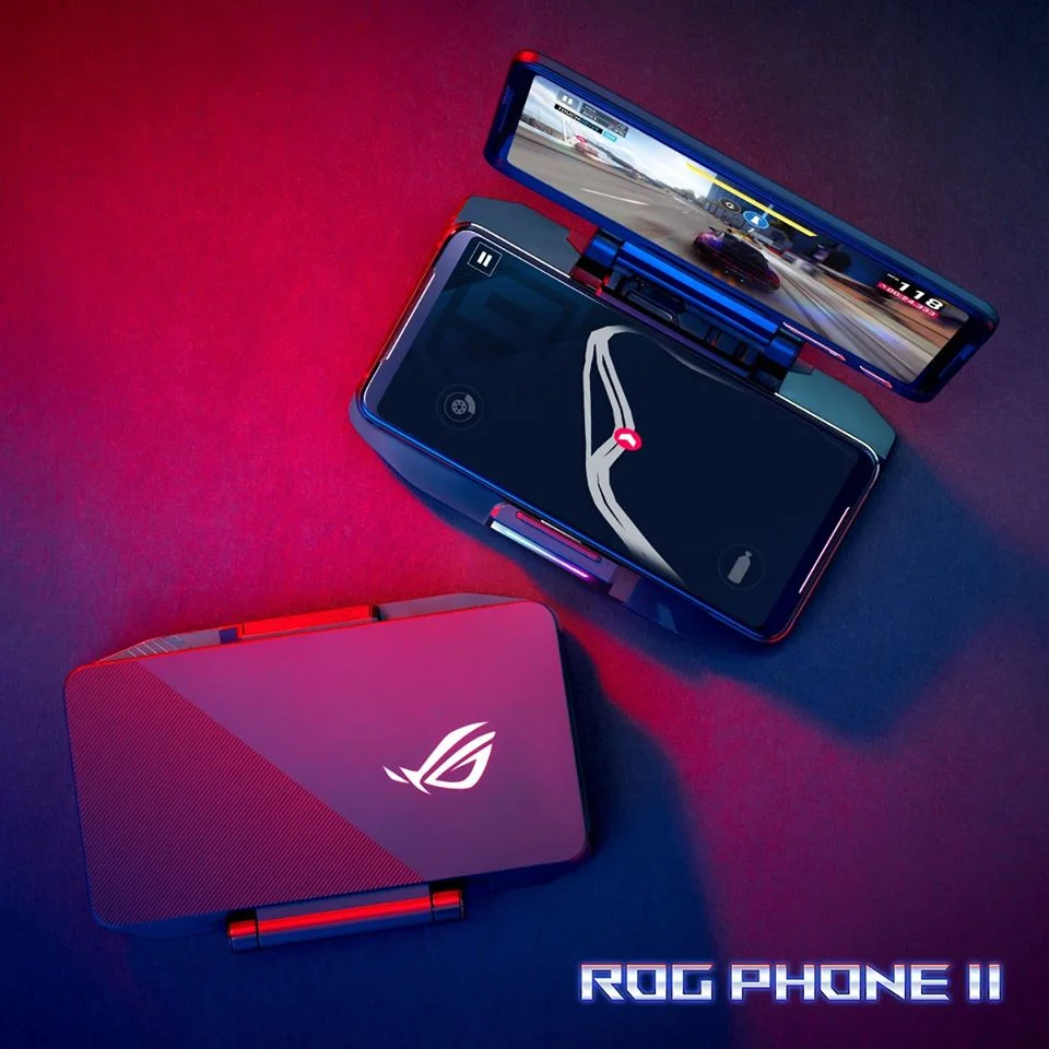 Original ASUS ROG Phone 2 Portable Dual Screen Expansion Holder Twin View Dock II ZS660KL Station M