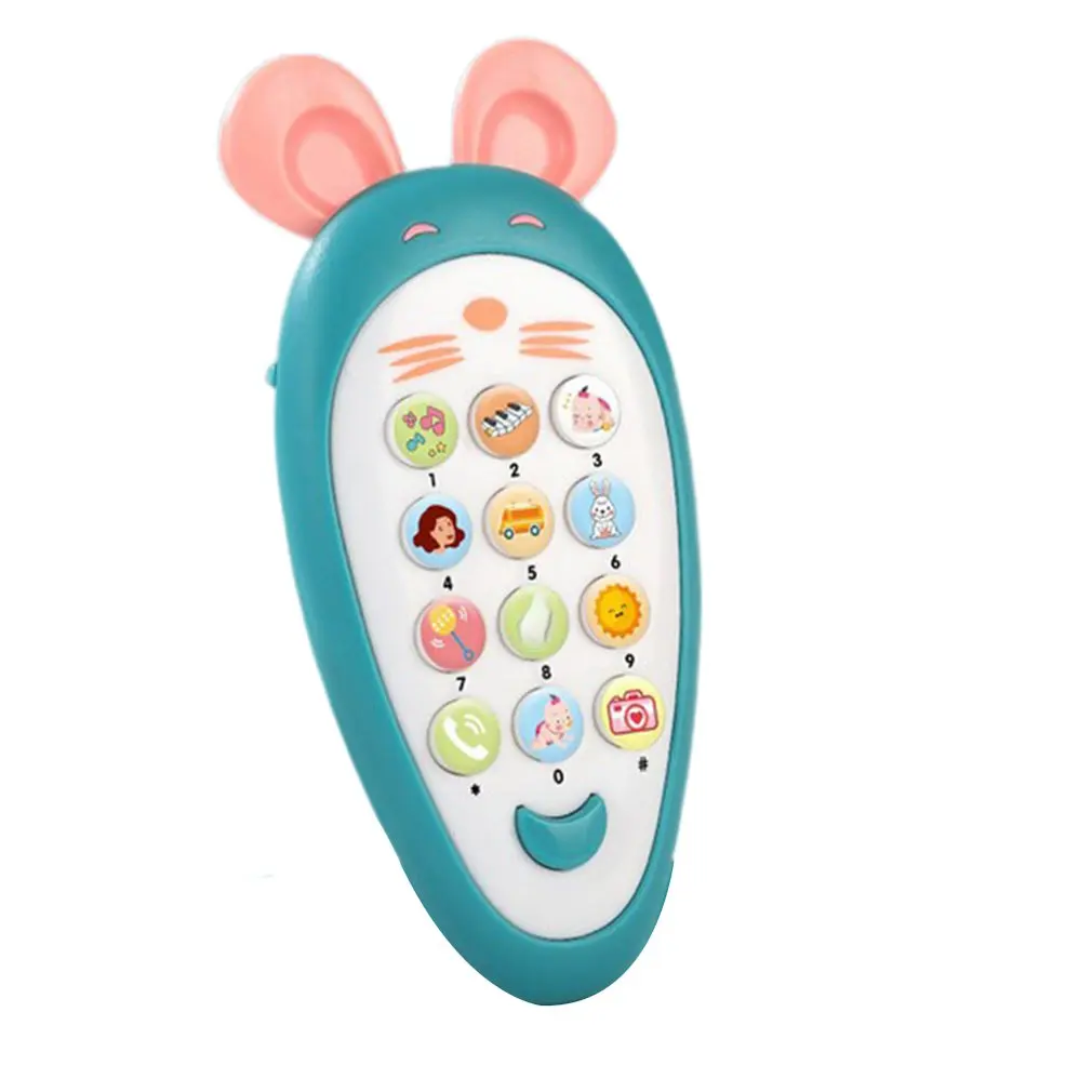Juguete de teléfono móvil multifunción para niños, rompecabezas educativo para edades tempranas, aprendizaje musical, regalo de Navidad