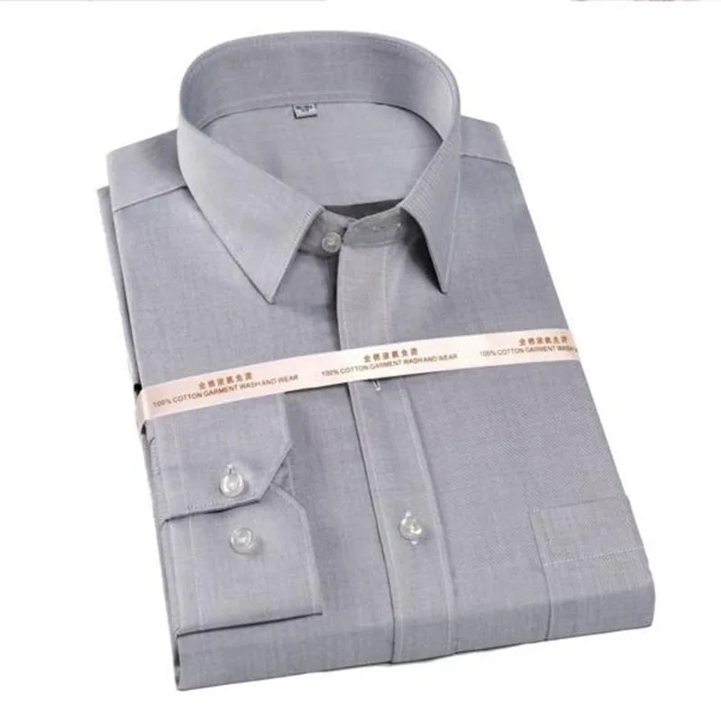 Мужские однобортные модные рубашки с длинными рукавами Camisa, дышащая удобная однотонная одежда ярких цветов с защитой от морщин