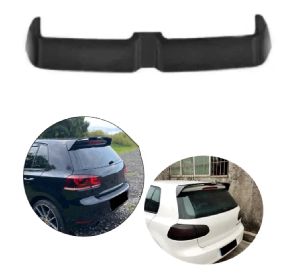 Спойлер из АБС-пластика для Volkswagen Golf 7 MK7 2013-2019 декоративный узор углеродного