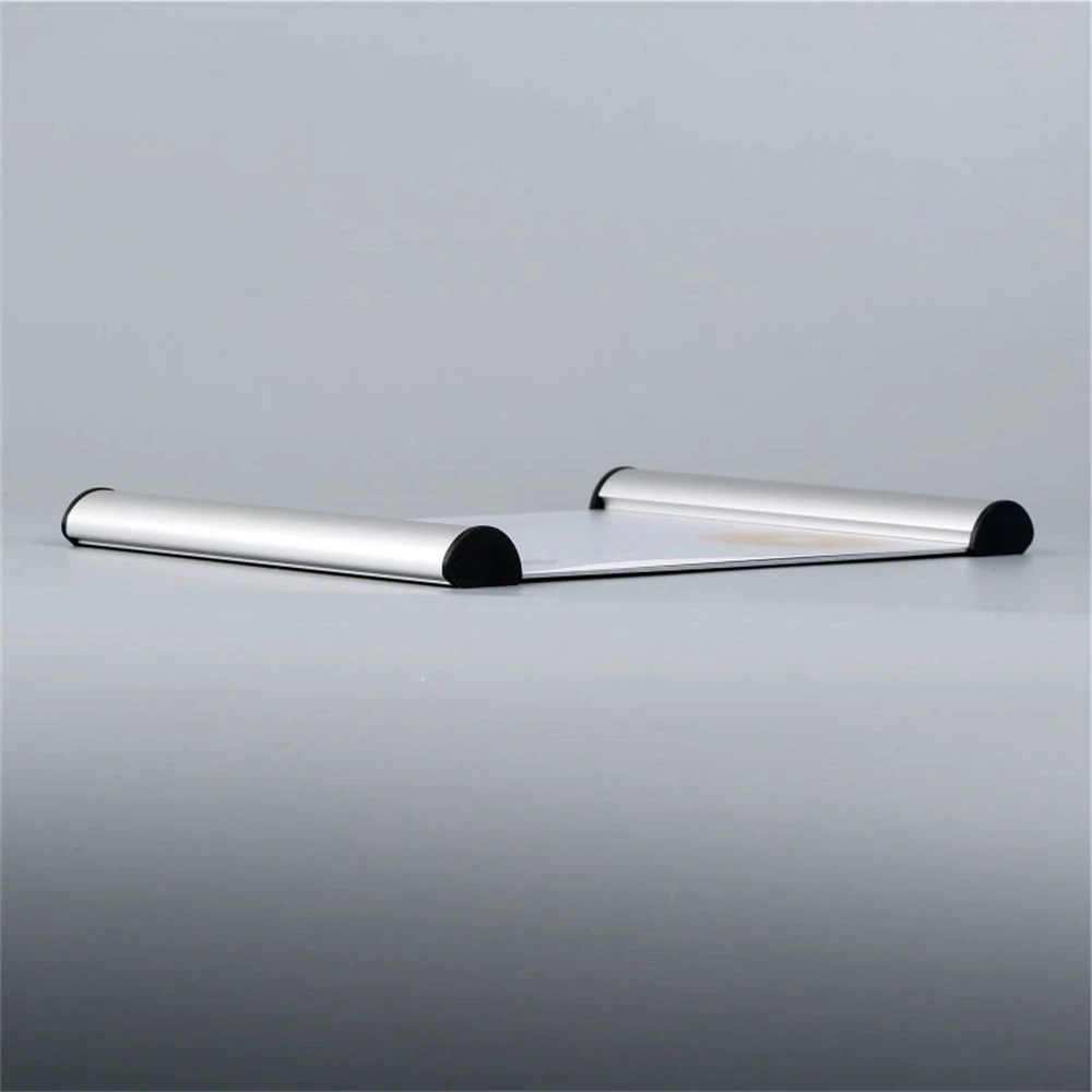 Sonic Aluminium A6 Landscape Indoor Horizontal Wall Mount Sign Holder Room Door Signage Display Info Poster Door Sign Frame Case