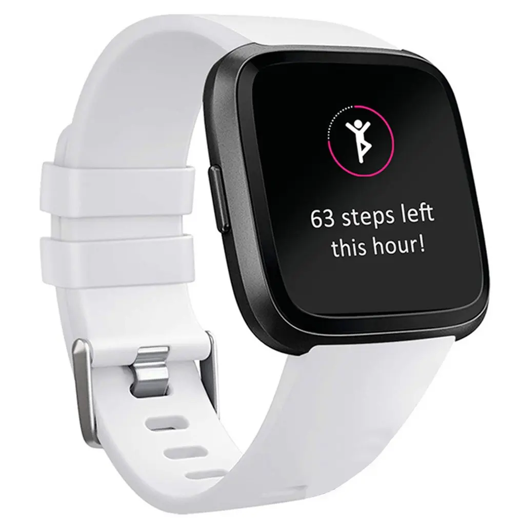 Для Fitbit Versa 2 ремешка силиконовые браслеты ремешки сменный ремешок для Lite 6 7 8 1