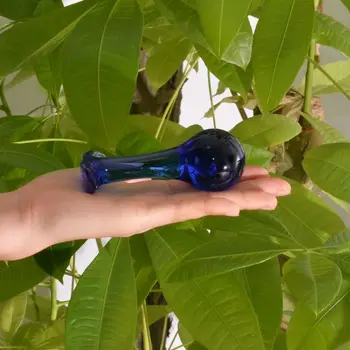 Glass Dildo Anal Butt Plug Male Prostate Massager Pyrex Crystal Anal Beads Women Clit Stimulation Erotic Sex Toys Adult Products 6