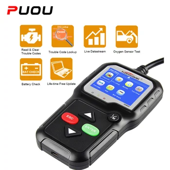 

KW680 OBD2 Auto Diagnostic-Tool OBD Scanner Car Diagnostic Read Clear Fault Error Code OBD2 Automotive Scanner Diagnostic Tools