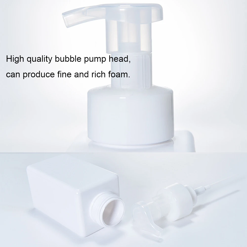 Foaming Soap Dispenser for Bathroom Sink, Shower Gel, Shampoo Lotion, Facial Cleanser, Foamer Pump, Refillable Bottle 5