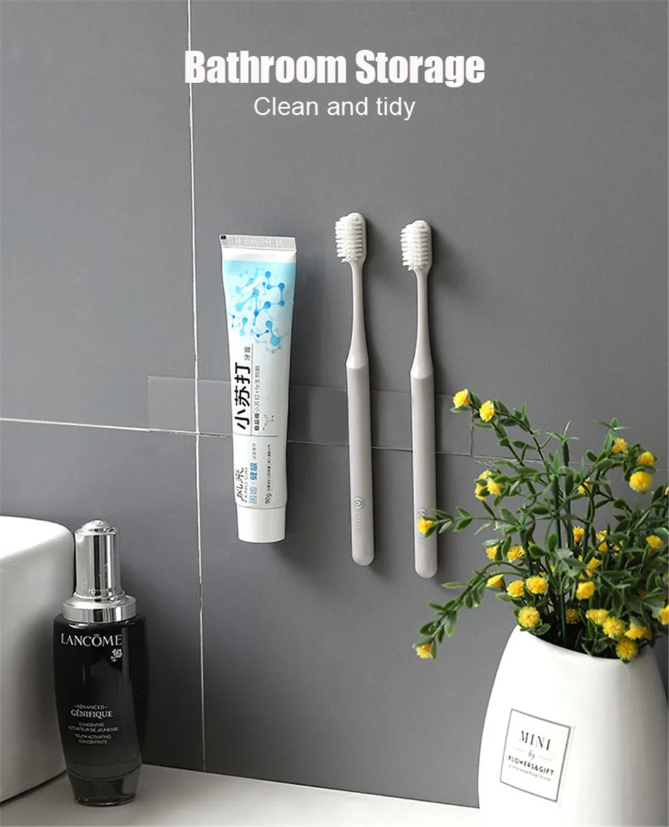 ONEUP многофункциональная Двухсторонняя клейкая нано лента бесследная моющаяся съемная лента держатель зубной щетки аксессуары для ванной комнаты