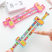 Crianças pré-escolar matemática brinquedos de aprendizagem montessori ensino adição régua brinquedo jogos para crianças estudante