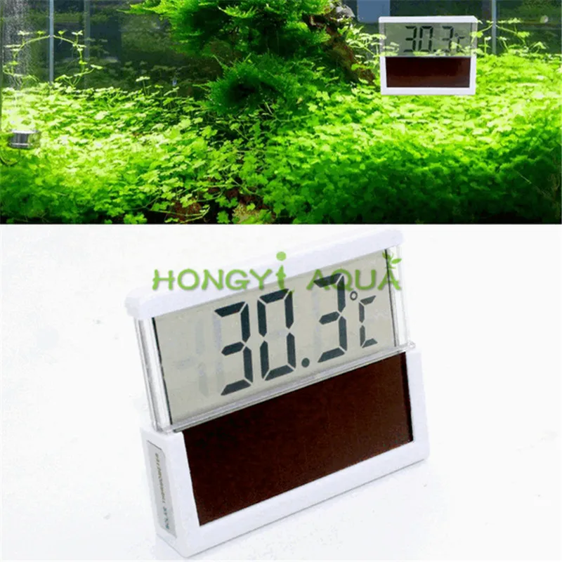 

Fish tank Solar synchronization thermometer High precision Electronic digital display liquid crystal Aquarium LED thermometer