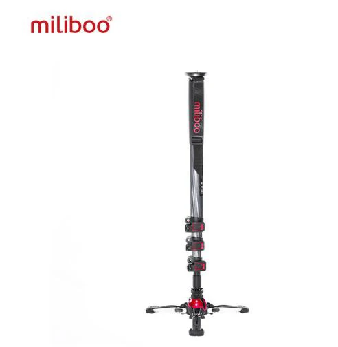 Miliboo MTT705BS карбоновый алюминиевый Портативный монопод для камеры с головкой для видеокамеры/DSLR - Цвет: cL without head