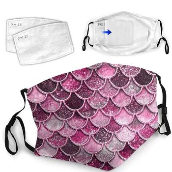 

1PC Adult Fashion Face Mask Cotton Washable Face Masks Breathable Face-mask mascarillas facemasks masque +2 Gaskets Mouth Cover