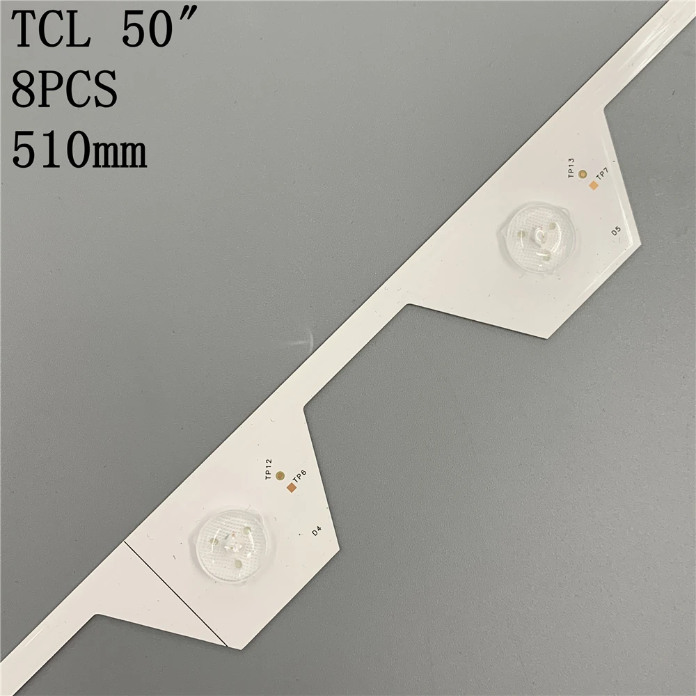 8 шт. светодиодная подсветка 6 ламп для TCL L50E5800A U50S6806S LVU500NDEL SW 4C LB5006 YH2 HR2 LB5005 tmt_50e5800 _
