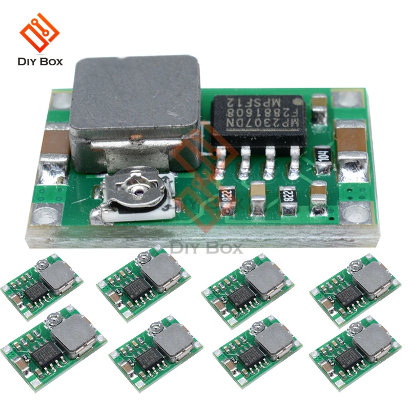 10 шт мини 360 DC-DC Buck-изолированный преобразователь понижающий модуль 4,75 V-23 V постоянного тока до 1 V-17 V SG125-SZ+ конвертер для RC Самолет