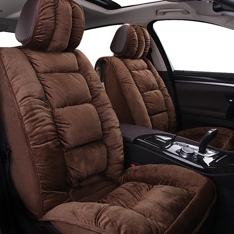 

Sheepskin fur Car Seat Covers Universal Size for Audi all models A7 S6 A5 A1 Q5 A3 S8 Q3 Q7 S7 SQ5 A4 A6 auto accessories