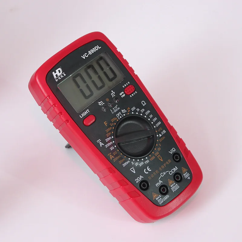 

Vc890dl digital multimeter measuring electrical instrument