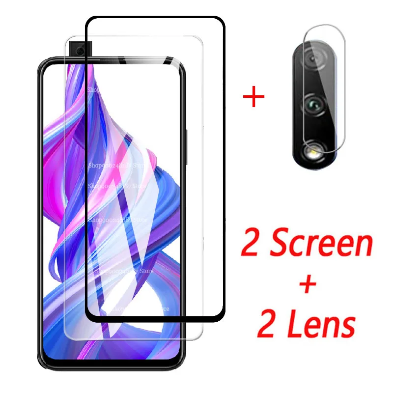Защитное стекло 4 в 1 для huawei honor 9x9 x Premium 6 59 дюйма закаленное Huawei Honor 9X pro защита