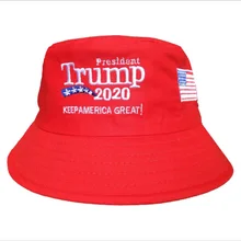 1 шт. кепки с индивидуальным подбором хлопковая шапка Trump вышивка держать Америку большой Дональд шляпа Повседневная ведро шляпа для женщин и мужчин