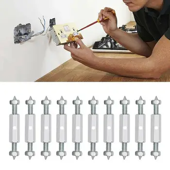 

65-82 Mm 86 Type Switch Socket Cassette Screws Support Rod Wall Mount Switch Box Internal Repair Stash Struts Repair Tools Kit