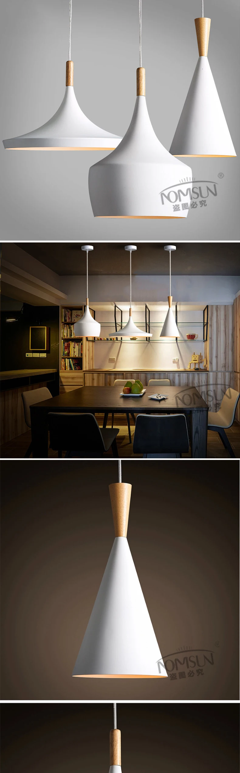 Современные светодиодные потолочные лампы Американский Винтаж спальня столовая гостиная потолочный светильник