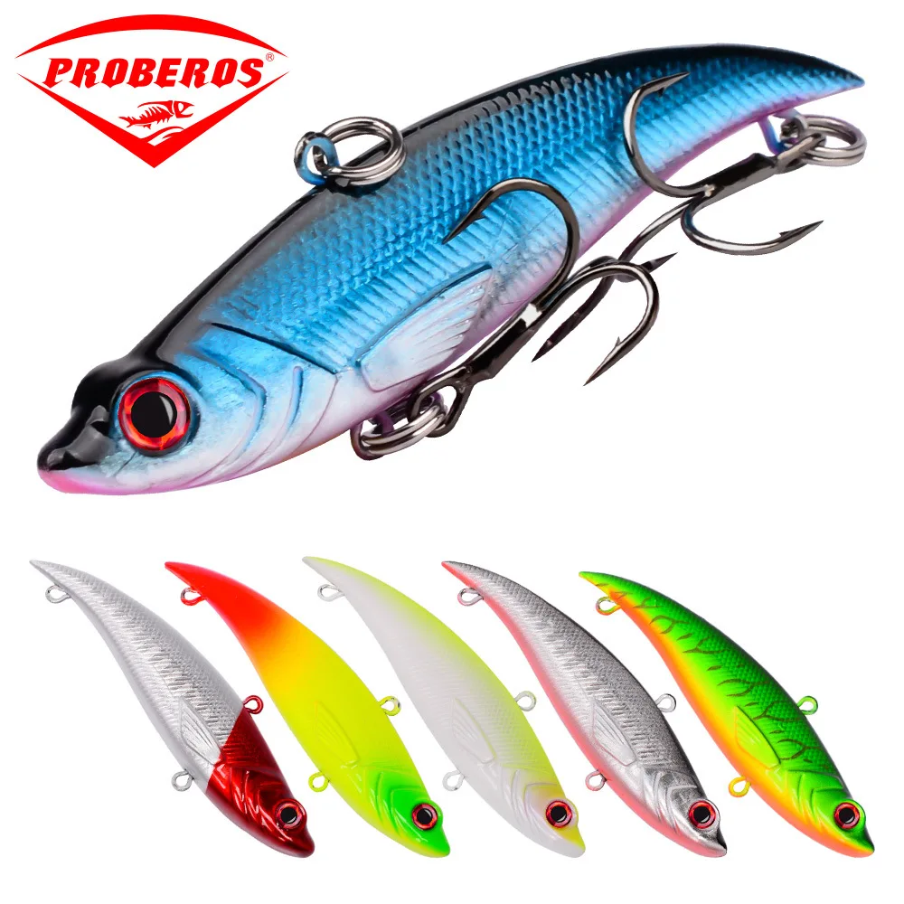  All Swimming Layer Lure vib7. 4cm/13G Lure SUPERBAIT Fishing Gear Plastic Hard Bait DHV003