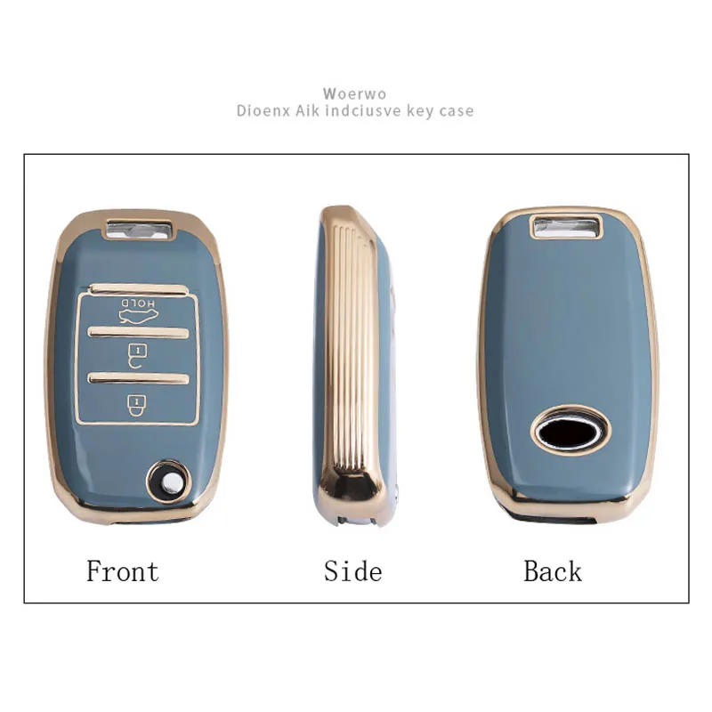 New Soft TPU Car Key Case Cover Shell per Kia Sportage 3 4 Rio QL Ceed Cerato Sorento K2 K3 K4 K5 accessori Auto portachiavi 7 New Soft TPU Car Key Case Cover Shell per Kia Sportage 3 4 Rio QL Ceed Cerato Sorento K2 K3 K4 K5 accessori Auto portachiavi - H631f4782902240ee8f50dfe0440b2220Y