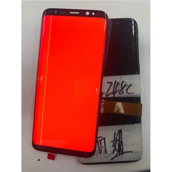 

Repair Edge screen Separete Glass Practice Lcd for samsung S8 S8 Plus LCD Display G955 S9 s9 Plus Broken Glass Dot screen Line