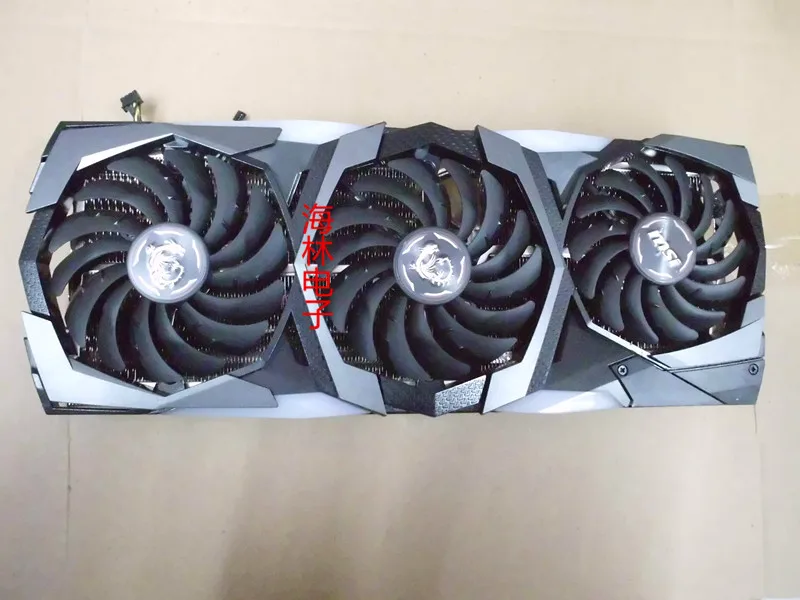 ^*Best Offers Original for RT2080 RTX2070 SUPER GAMING X TRIO 8G Graphics Video card cooler fan with heat sink