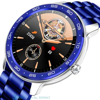 

Stainless Steel Smart Watch Men Male Smartwatch Electronics Smart Clock For Android IOS Fitness Tracker Full Touch mart-watch
