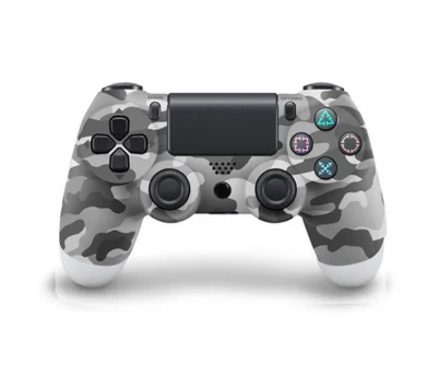 Bluetooth беспроводной/проводной джойстик для PS4 PS3 DualShock4 контроллер подходит для консоли mando для Playstation геймпад джойстик - Цвет: Wireless army gray