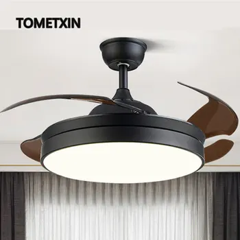 

42 inch ceiling fan lamp control with lights remote control silent ventilator 110v fans lamp for home controlled 65w