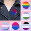 Fierté arc-en-ciel Gay épingles drapeau fer-blanc Badge soutien Gay lesbien bisexuel transgenre symbole épingle icônes broche bijoux accessoires ► Photo 3/6