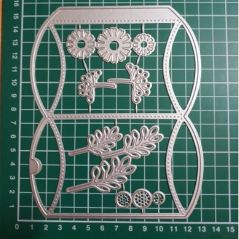 DMW1796 DiyArts металлическая коробка для вырубки, новинка, 3D Цветы, Декор, коробка для скрапбукинга, для изготовления открыток, сделай сам, тиснение, вырубки, Новые Ремесленные штампы - Цвет: DMW1796