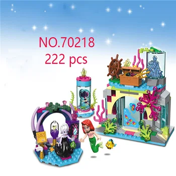 

Disney 70218 classic Arieland the magic spell Building Model building block girl toys suit Children toys Gift