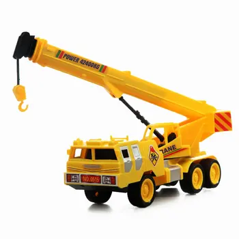 

Children Cartoon Inertia Car Toy Crane Yellow Engineering Truck Inertial Engineering Vehicle Toy Model Toy Boy Birthday Gifts