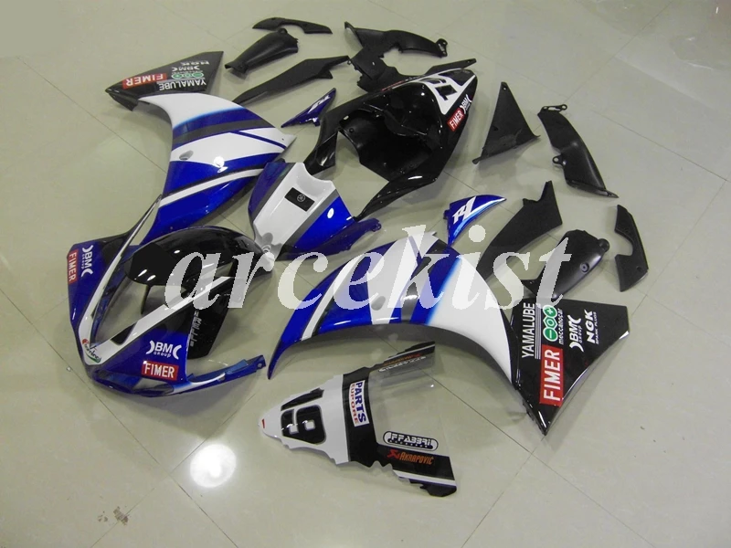 Литья под давлением ABS Обтекатели комплект подходит для YAMAHA YZF-R1 2009 2010 2011 2012 2013 09, 10, 11, 12, 13, 14, средства ухода за кожей набор №19