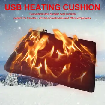 

Car Home Electric Warming Heating Blanket Pad Shoulder Neck Mobile Heating Shawl USB Soft 5V Ourdoor Soft Heated Shawl