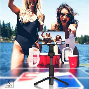 

3 In 1 Bluetooth Remote Portable Rechargeable Anti-shake Cellphone Stabilizer Live Tripod Universal Selfie Stick Outdoor Bracket