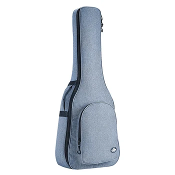 

FISHMAN GUITARS 41 Inch Acoustic Classical Guitar Bag Case Backpack 25mm Thicken with Double Shoulder Straps,Blue