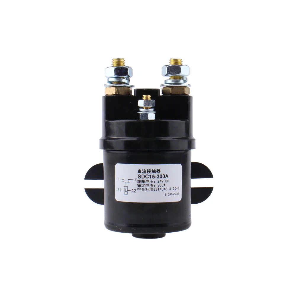 Description Picture 2 of itemSDC15-300A SDC15-200A SDC15-100A DC6V 12V 24V 36V 48V 60V 72V 300A contactor used for electric vehicles, engineering machinery
